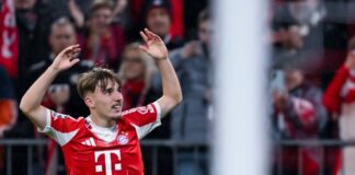 Kompany-Ratschlag an Teenie Karl – und an Nagelsmann? Darf er wieder spielen - und jubeln? Bayern-Talent Lennart Karl.