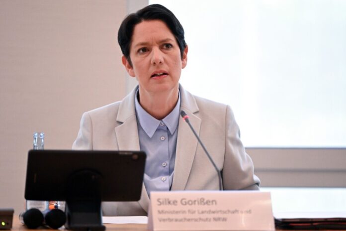 Landwirtschaftsministerin Silke Gorißen (CDU) Landwirtschaftsministerin Silke Gorißen (CDU) lehnt die Forderung nach einer flächendeckenden Stallpflicht für Geflügel aktuell ab. (Archivbild)