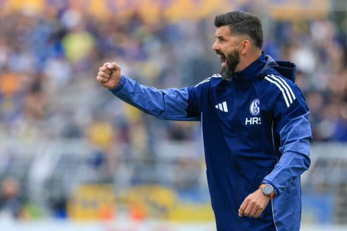 Trainer Miron Muslic will mit Schalke 04 den vierten Liga-Sieg in Serie.