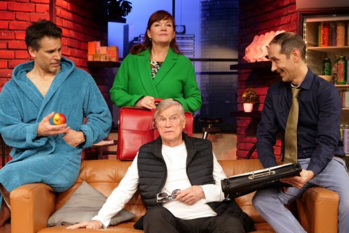 Am Mittwoch, den 03.12.2025, gastiert um 20:00 Uhr das Stück „Weiße Turnschuhe“ von René Heinersdorff in der Stadthalle Erkrath. Foto: Contra Kreis-Theater Bonn