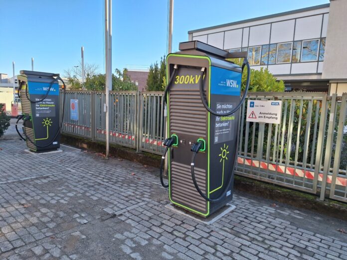An der Schützenstraße ist die Ladestation zu finden. Foto: WSW