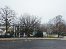 Ganz zart sind sie nur zu sehen: die ersten weißen Flocken. Foto: Volkmann