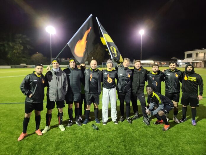 Die Bomberos sind das Hobbyteam des TuS 08 Lintorf. Foto TuS 08