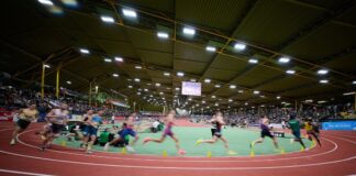 Die Leichtathletik-DM in der Halle steigt 2026 in der Dortmunder Helmut-Körnig-Halle. (Archivbild)