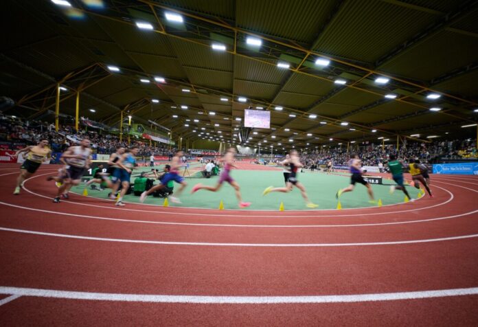 Indoor Meeting Dortmund Die Leichtathletik-DM in der Halle steigt 2026 in der Dortmunder Helmut-Körnig-Halle. (Archivbild)