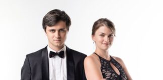 Virtuose Klangkunst im Oktogon – Aleksey Semenenko und Inna Firsova Aleksey Semenenko und Inna Firsova, Bild: Privat