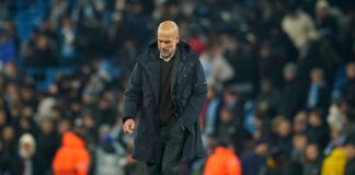 Hat sich gegen Bayer Leverkusen verzockt: Manchester Citys Cheftrainer Pep Guardiola. 