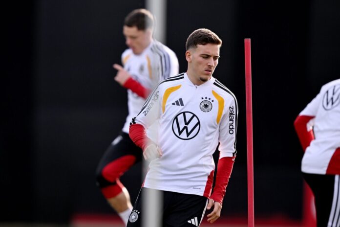 Abschlusstraining der Fußball-Nationalmannschaft Said El Mala kehrt zur U21 zurück.