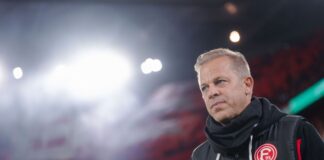 Markus Anfang wartet als Fortuna-Trainer noch auf seinen ersten Punkt.