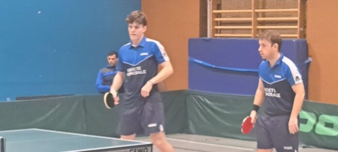 Sind aktiv für SV Union Velbert: Das Doppel aus Noah Hersel und Michael Servaty. Foto: SV Union Velbert Sind aktiv für SV Union Velbert: Das Doppel aus Noah Hersel und Michael Servaty. Foto: SV Union Velbert