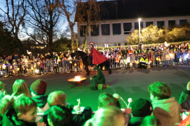 Imprssionen vom Martinszug in Hösel 2025 , Bild: Alexander Heinz