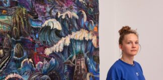 Düsseldorf: Förderpreis für Bildende Kunst geht an Lara Werth Ausstellungsansicht „Niemandsland“ – Lara Werth. Foto: Robert Schittko. Courtesy: the artist and Galerie 3AP/Frankfurt a.M