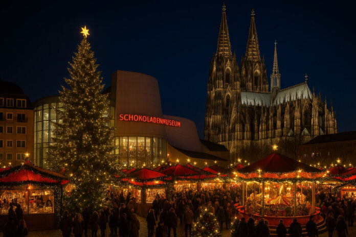 Nach Köln geht es zum Weihnachtsmarkt. Bild: Bürgerverein Metzkausen
