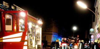 Tonnenbrand im Berliner Viertel: Polizei ermittelt Ein Einsatz für die Feuerwehr. Symbolfoto: Polizei