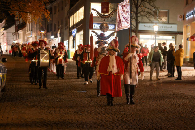Einmarsch der Vereine, Bild: Alexander Heinz