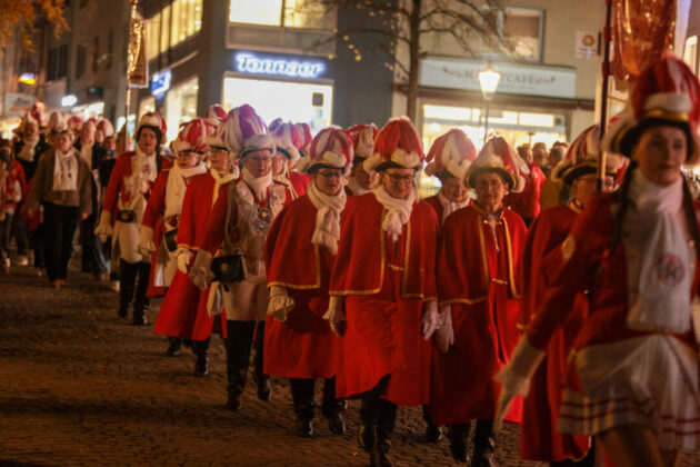 Einmarsch der Vereine, Bild: Alexander Heinz