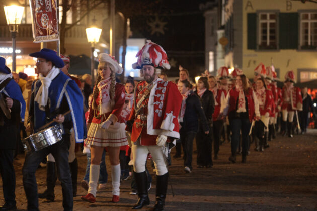 Einmarsch der Vereine, Bild: Alexander Heinz