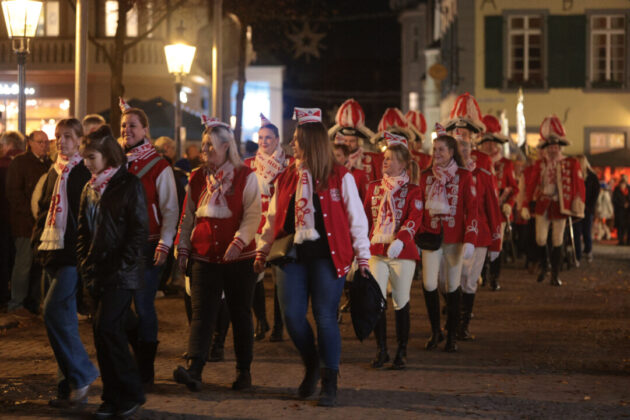 Einmarsch der Vereine, Bild: Alexander Heinz