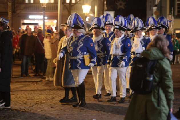 Einmarsch der Vereine, Bild: Alexander Heinz