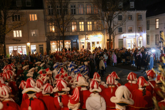 Einmarsch der Vereine, Bild: Alexander Heinz