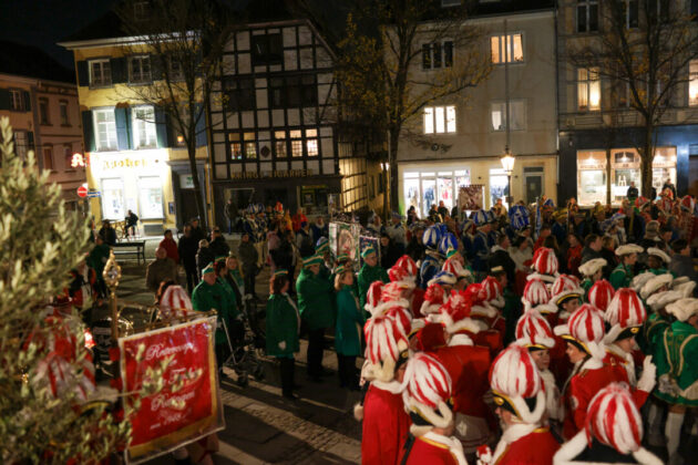 Einmarsch der Vereine, Bild: Alexander Heinz