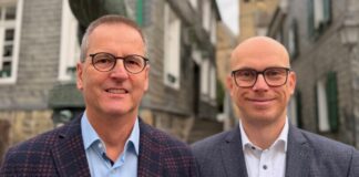 CDU Mettmann nominiert Bürgermeister-Vertreter Volker Eichert und Fabian Kippenberg von der Mettmanner CDU. Foto: CDU Mettmann