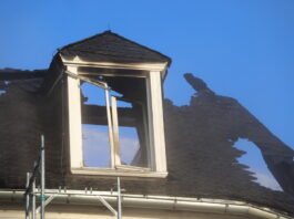 Die Schäden am Herrenhaus sind immens. Foto: Volkmann