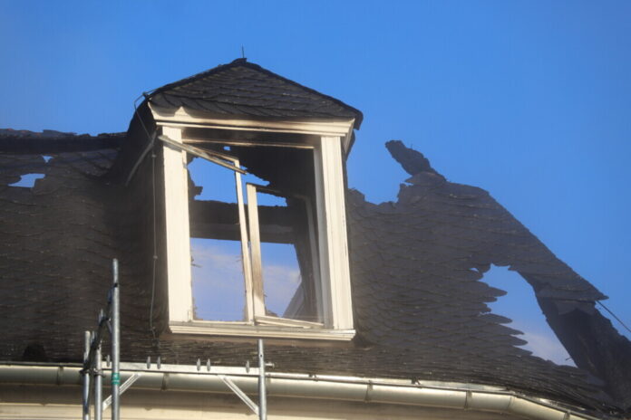 Die Schäden am Herrenhaus sind immens. Foto: Volkmann