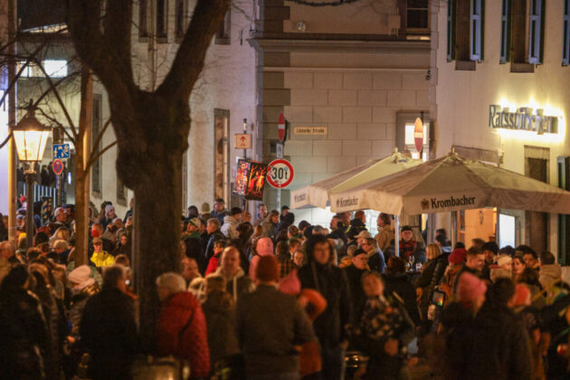 Impressionen vom St. Martinszug in Ratingen Innenstadt 2025, Bild Alexander Heinz