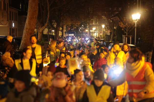 Impressionen vom St. Martinszug in Ratingen Innenstadt 2025, Bild Alexander Heinz