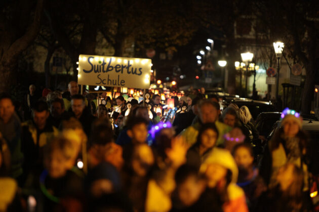 Impressionen vom St. Martinszug in Ratingen Innenstadt 2025, Bild Alexander Heinz