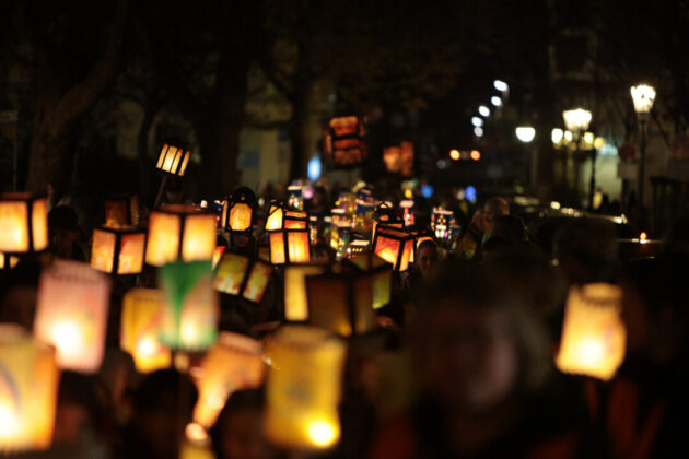 Impressionen vom St. Martinszug in Ratingen Innenstadt 2025, Bild Alexander Heinz