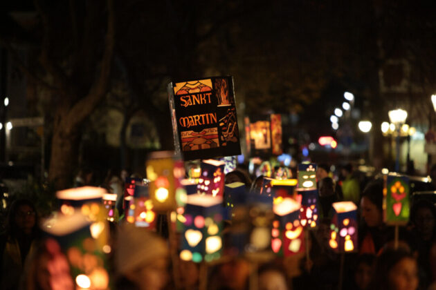 Impressionen vom St. Martinszug in Ratingen Innenstadt 2025, Bild Alexander Heinz