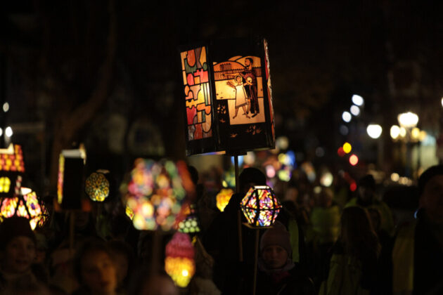Impressionen vom St. Martinszug in Ratingen Innenstadt 2025, Bild Alexander Heinz