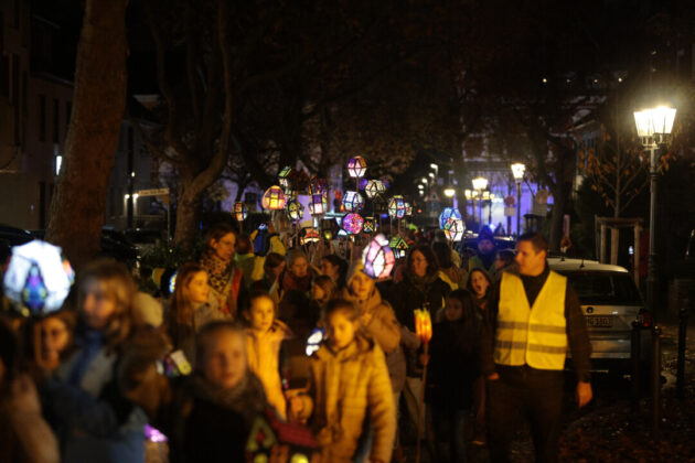 Impressionen vom St. Martinszug in Ratingen Innenstadt 2025, Bild Alexander Heinz
