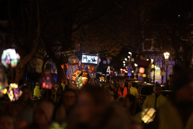 Impressionen vom St. Martinszug in Ratingen Innenstadt 2025, Bild Alexander Heinz