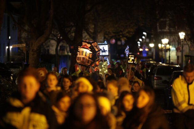 Impressionen vom St. Martinszug in Ratingen Innenstadt 2025, Bild Alexander Heinz