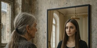 Mit der Täuschung anderer geht häufig eine Selbsttäuschung einher, Bild: Zum Thema von der KI vorgeschlagen