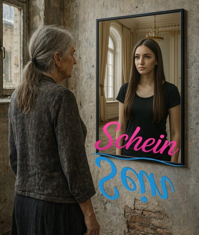 Mit der Täuschung anderer geht häufig eine Selbsttäuschung einher, Bild: Zum Thema von der KI vorgeschlagen