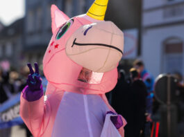 Gute Laune? Die kann man in Velbert zumindest angesichts der Lage mitten in einer Glücksregion durchaus haben. Foto: Volkmann