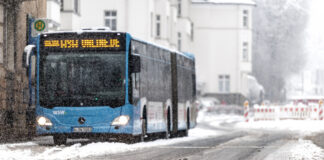 WSW bereiten sich auf den Winter vor: Einschränkungen oder Ausfälle möglich Trotz Vorbereitung: Bei extremen Wetterlagen kann es zu Einschränkungen oder Ausfällen im Linienverkehr kommen. Foto: WSW/Frank Gleitsmann