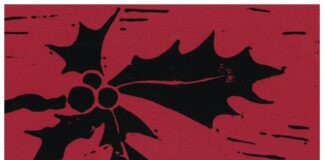 Weihnachtskarte von Fides Thomann