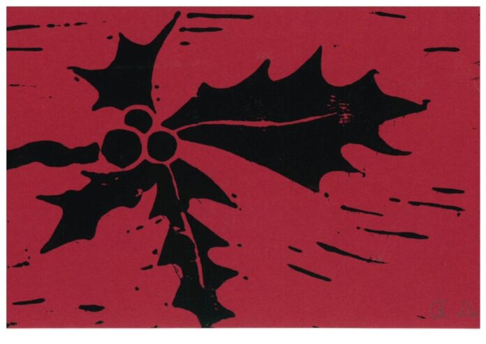 Weihnachtskarte von Fides Thomann