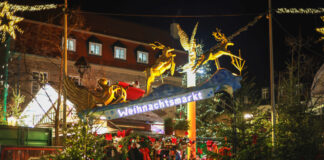 Bis zum 21. Dezember läuft der Weihnachtsmarkt in der Ratinger Innenstadt. Foto: Heinz