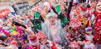 Polizei und Ordnungsamt sind mit vielen Kräften im Einsatz. (Archivbild)
