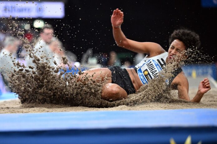 Weitspringerin Malaika Mihambo geht zum sechsten Mal in Düsseldorf an den Start. (Archivfoto) 