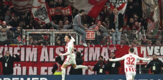 Kölner Jubel: Saïd El Mala hat dem FC in Bremen einen Punkt gerettet. 