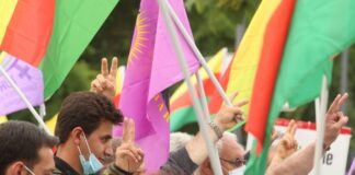 15.000 Kurden zu Demo in Köln erwartet In Köln werden etwa 15.000 Kurden zu einer Demo erwartet. (Archivbild)