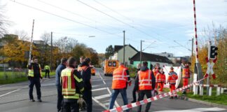Viele Einsatzkräfte waren vor Ort.