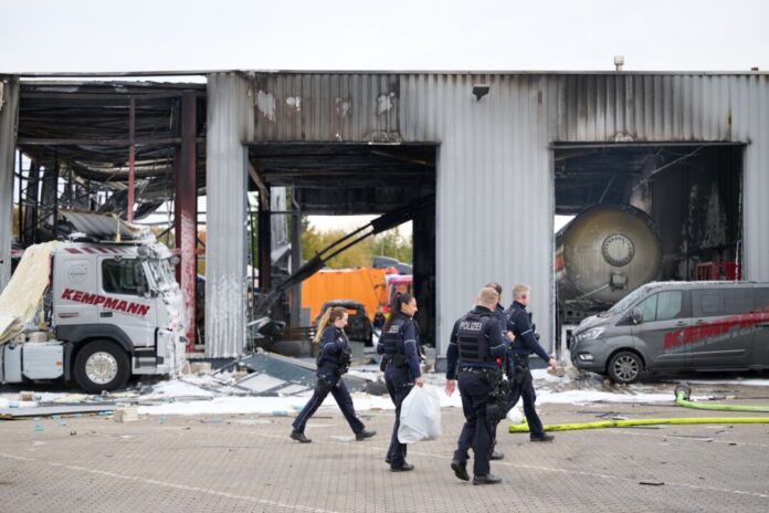 Explosion auf Firmengelände in Castop-Rauxel Nach der Explosion in Castrop-Rauxel steht die Ursache noch nicht fest (Archivbild)